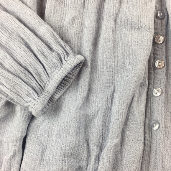 Kori America Blouse Small Long Sleeve Buttons - Picture 5 of 5